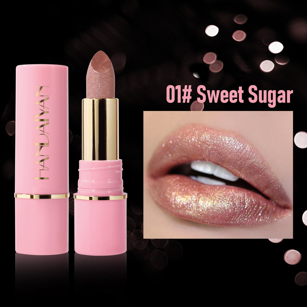 Handaiyan Pearlescent Lipstick 8 Colors Nourishing Moisturizing