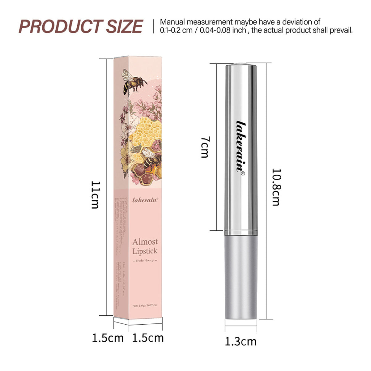 Lakerain Moisturizing Hydrating And Color-enhancing Lip Balmlipstick