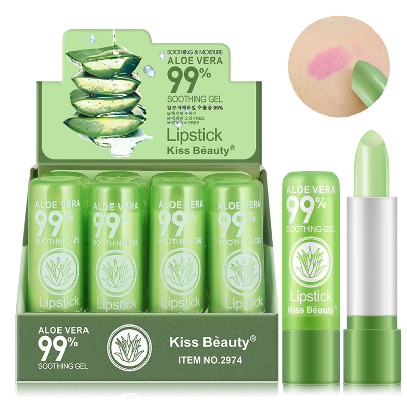 Kiss Beauty Aloe Vera Lip Balm