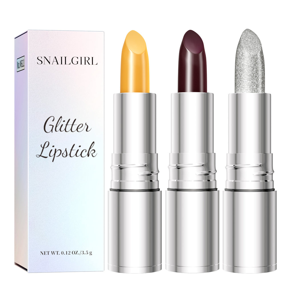 Snail Girl Pearl Temperature Change Lipstick Nourishing Moisturizing