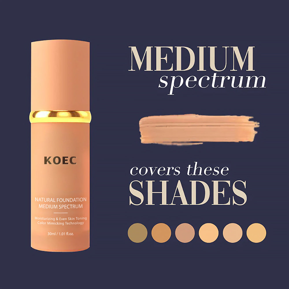 Koec Microbial Hormone 4-in-1 Liquid Foundation Long-lasting Concealer