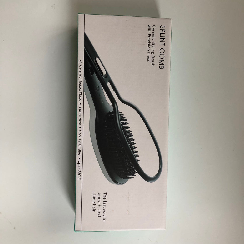 Splint Straight hair combing straight comb