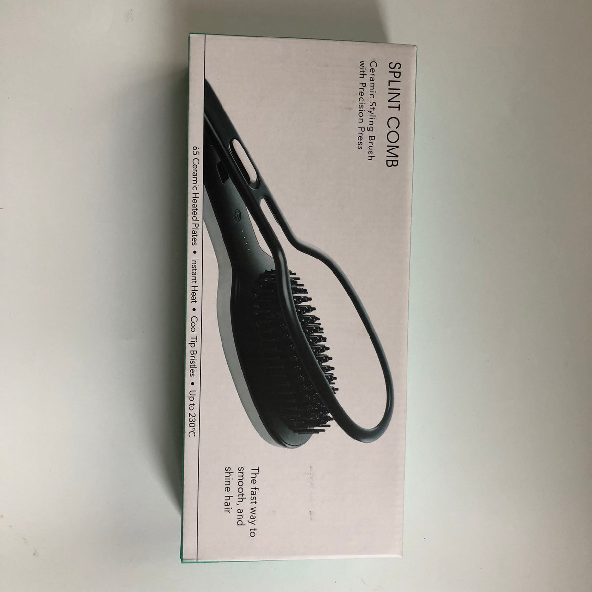 Splint Straight hair combing straight comb