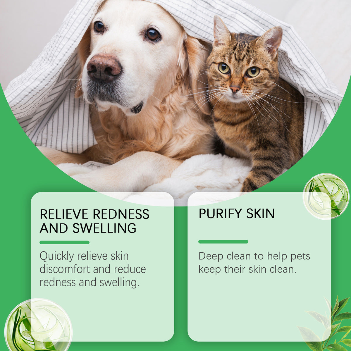 Yegbong Skin Hair Healthy Pet Skin Neck Cream