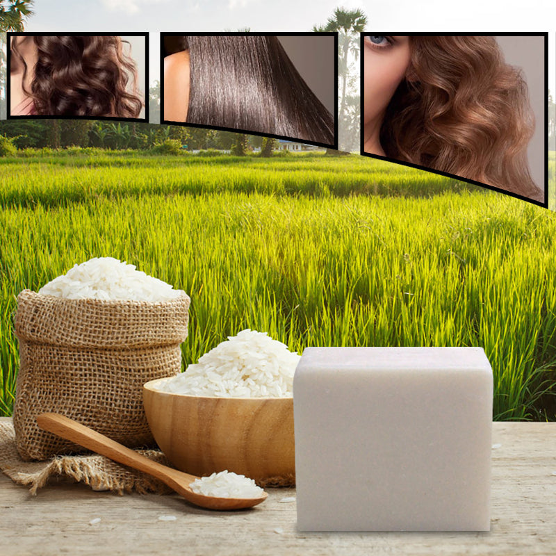 Eelhoe Rice Care Softening Repair Split Ends Shampoo Nourishing Hair Soap