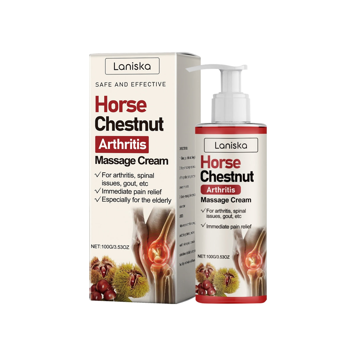 Lansika Horse Chestnut Arthritis Massage Cream