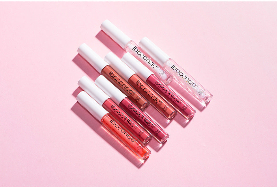 Ibcccndc Transparent Lip Gloss Suit Liquid Lipstick