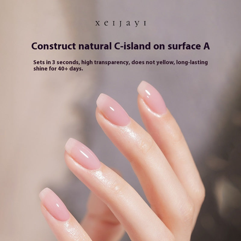 XEIJAYI White Jar Construction Base Gel Shaping Reinforcement Construction Manicure Polish Gel