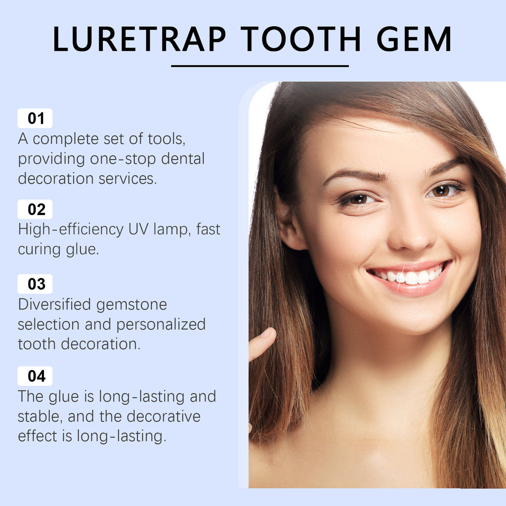 Eelhope DIY Fashion Teeth Decoration Beauty Suit