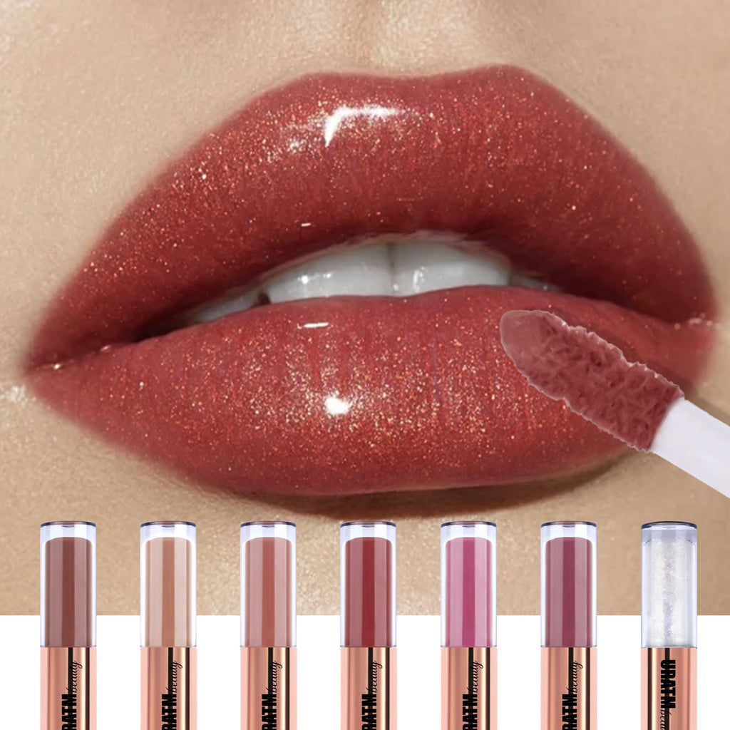 Uratm Matte No Stain On Cup Long Lasting And Does Not Fade Double-headed Lip Lacquer