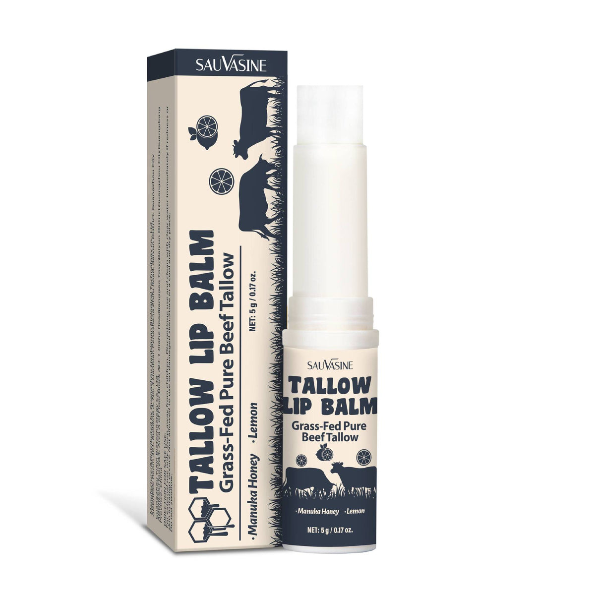 Sauvasine Nourishing Moisturizing Tallow Lip Balm