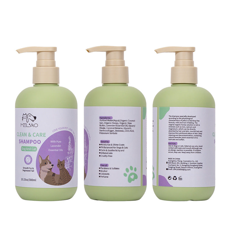 Melao Pet Shower Gel Shampoo Long-lasting Care