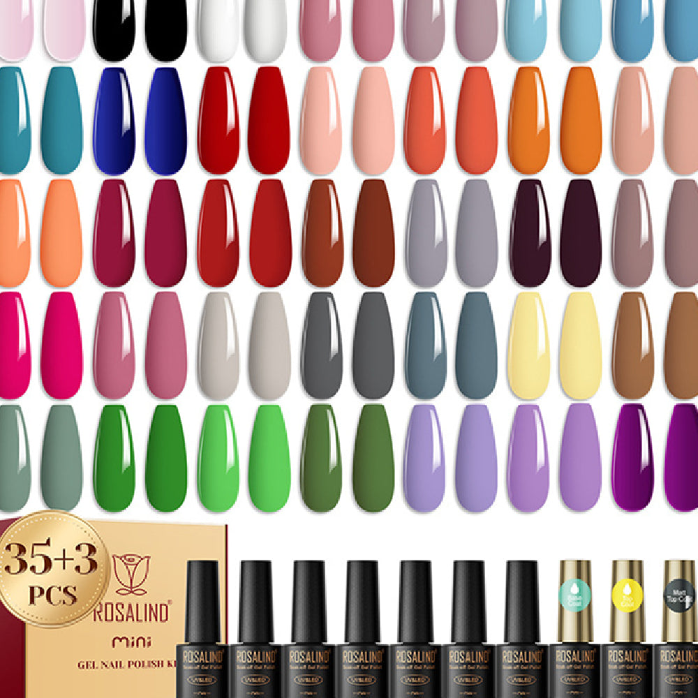 Rosalind Nail Beauty Polish Gel Suit 38 Bottles For Nail Beauty Shop