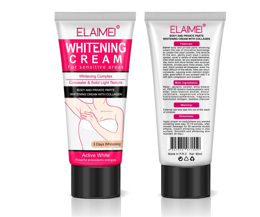 Elaimei His Majesty Brightening Cream Brightening Body Cream Artifact Dating Silk Stocking Cream Brightening