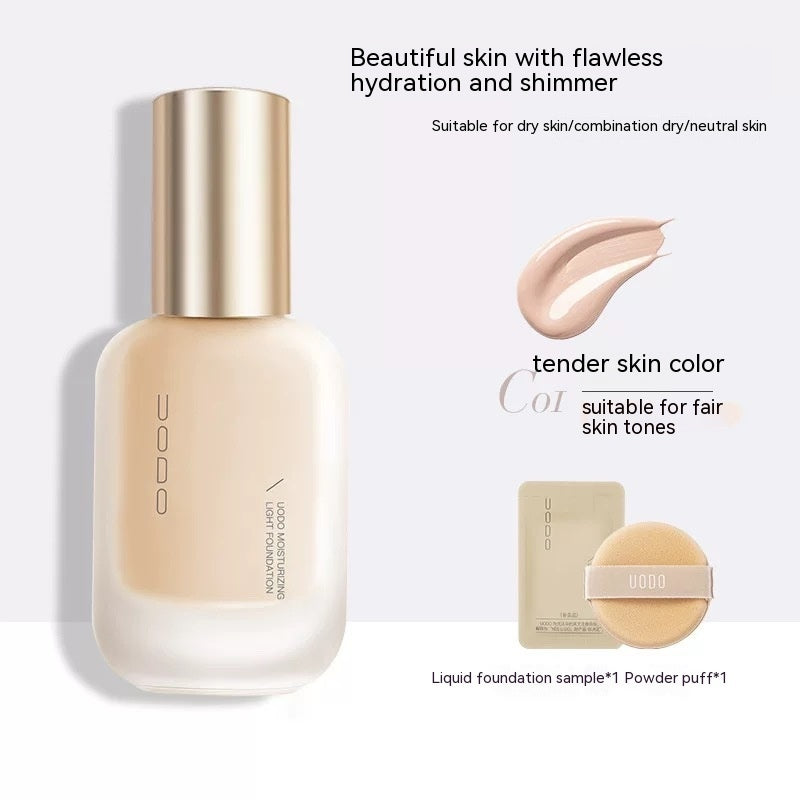 UODO Liquid Foundation Long-lasting Moisturizing Concealer Cream Foundation Moisturizing
