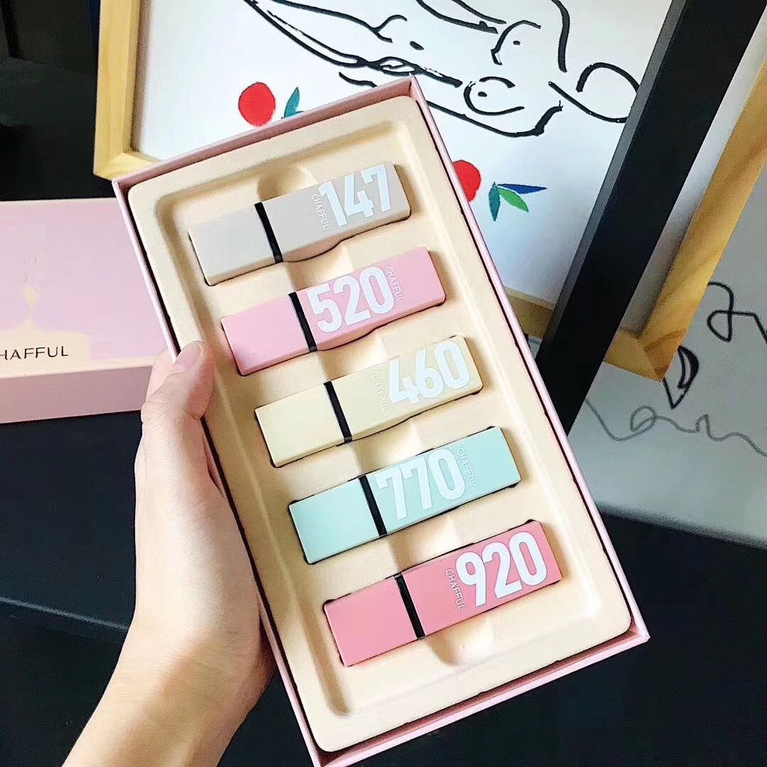 Chafful Sample lipstick set