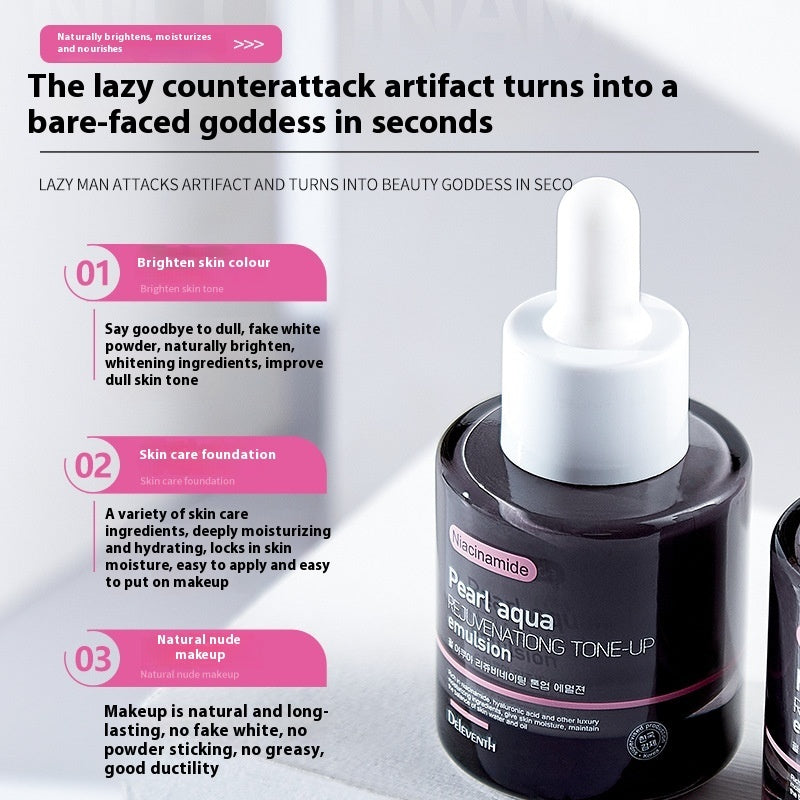 Pearl Aqua Nourishing Moisturizing Brightening Even Skin Color Concealer Cream