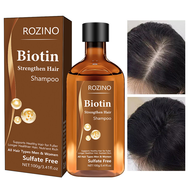 Rozino Biotin Shampoo For Strengthening And Nourishing Hair
