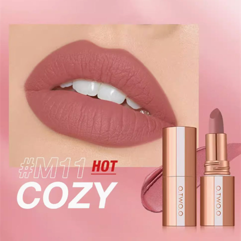 O.TWO.O Lipstick Lip Tint Matte Long Lasting Waterproof Velvet Not
