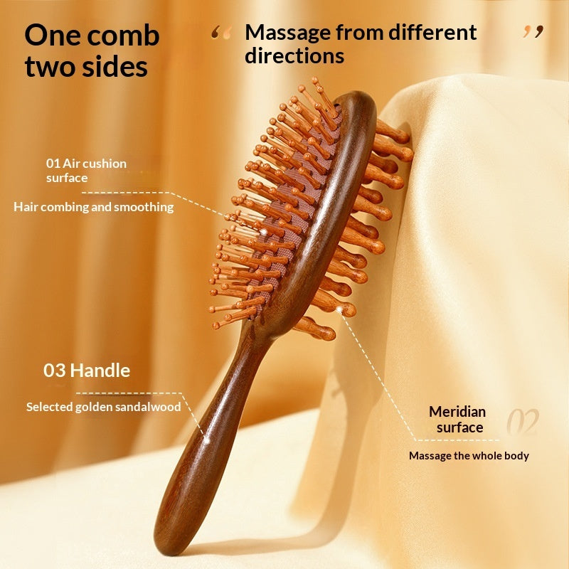 Multi-functional 28-tooth Double-sided Air-cushioned Comb