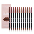 Shcoety Matte Lipstick Lip Liner Suit Non-decolorizing Long-lasting Makeup