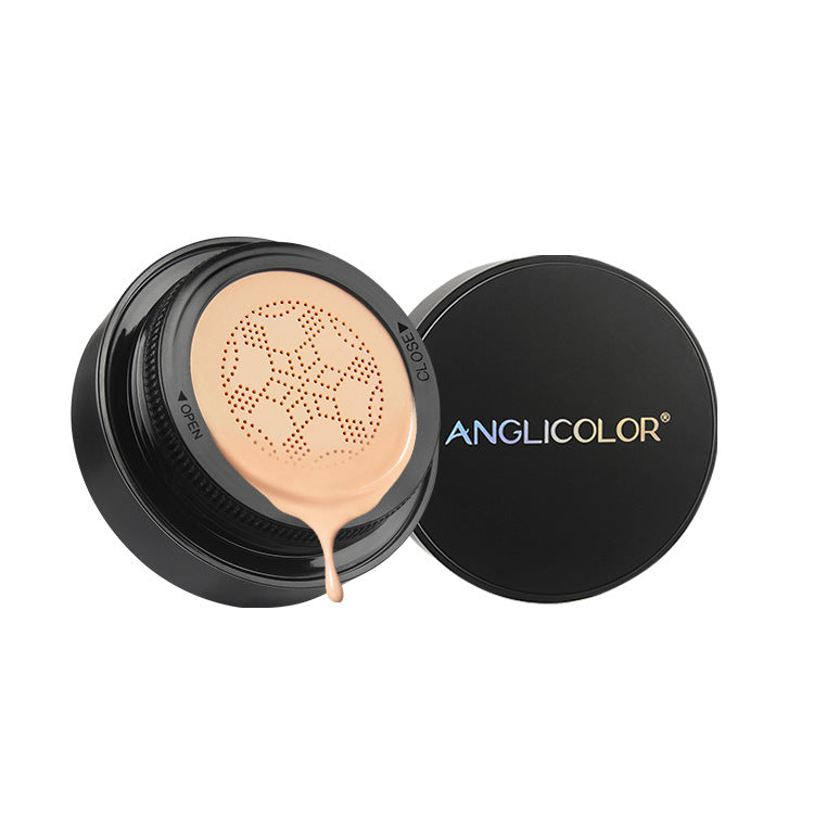 AngliColor Liquid Foundation Air Cushion Mushroom-shaped Haircut Makeup Primer Sweat-proof