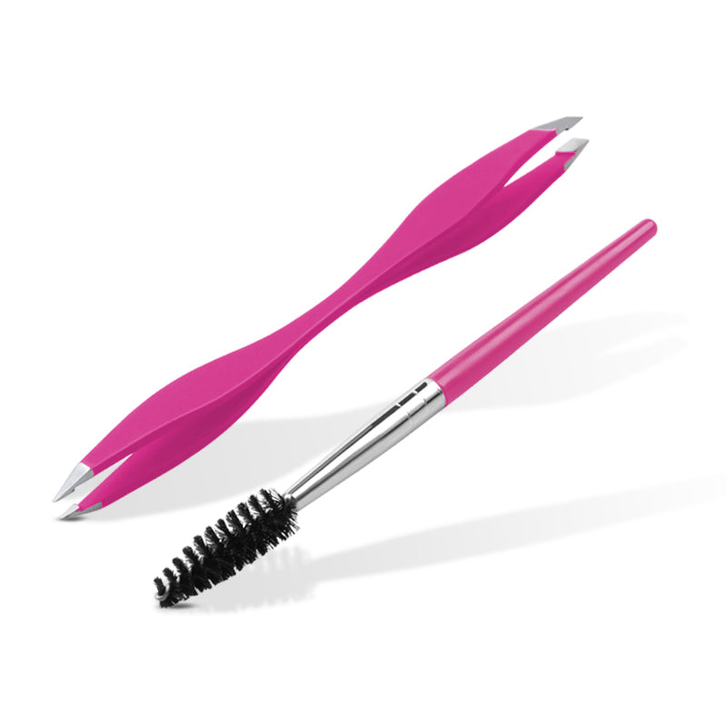 Eyebrow clip eyebrow comb