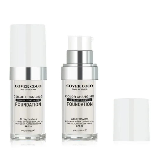 Cover Coco Concealing Foundation Temperature Change Skin Color