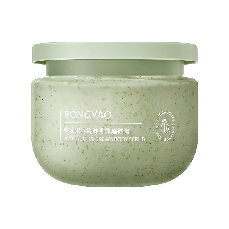 Rongyao Avocado Ice Cream Body Scrub Cream