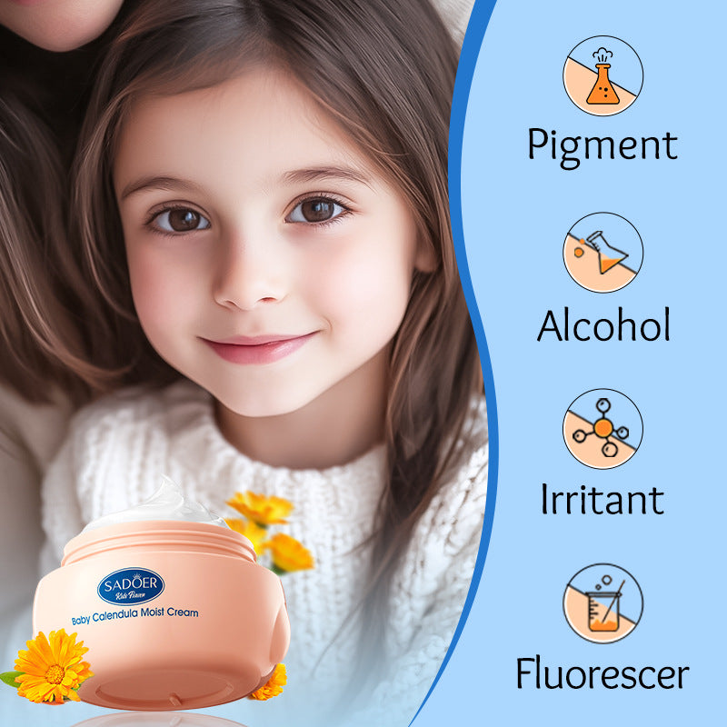 Sadoer English Marigold Children's Moisturizing Facial Cream