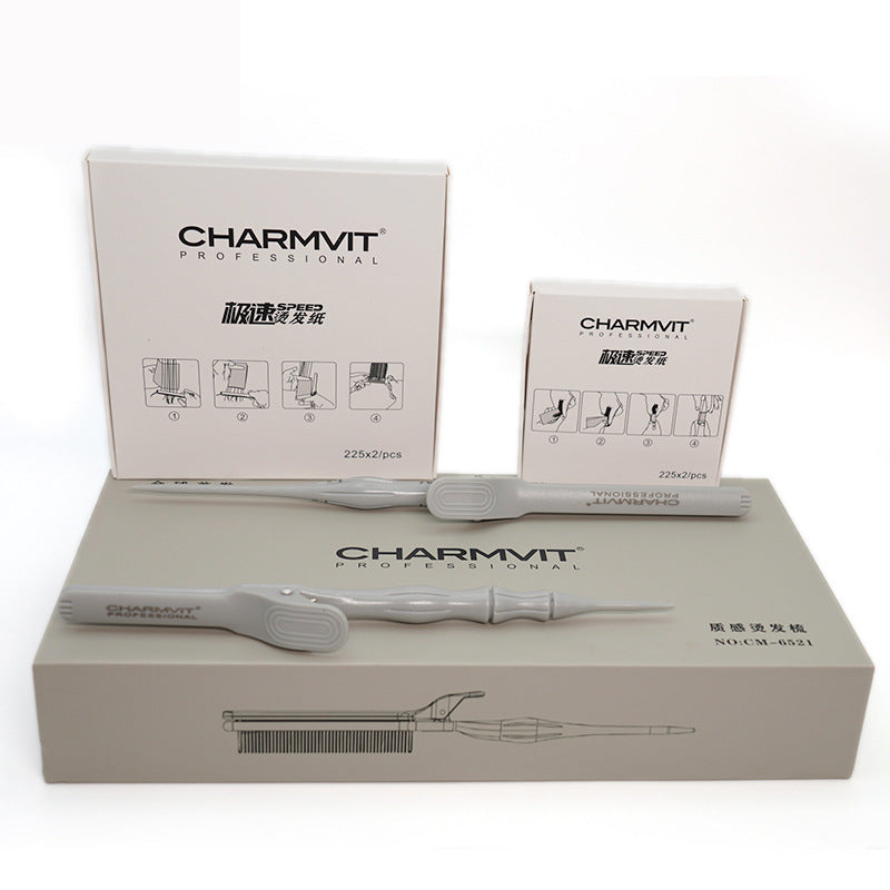 Charmvit Multi-functional Clip Hair Dyeing Comb Hair Salon Hair Cold Wave Electric