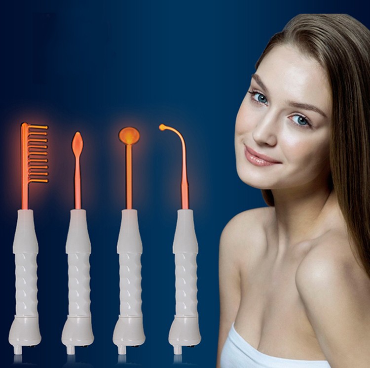 Strengthening high frequency electrotherapy comb