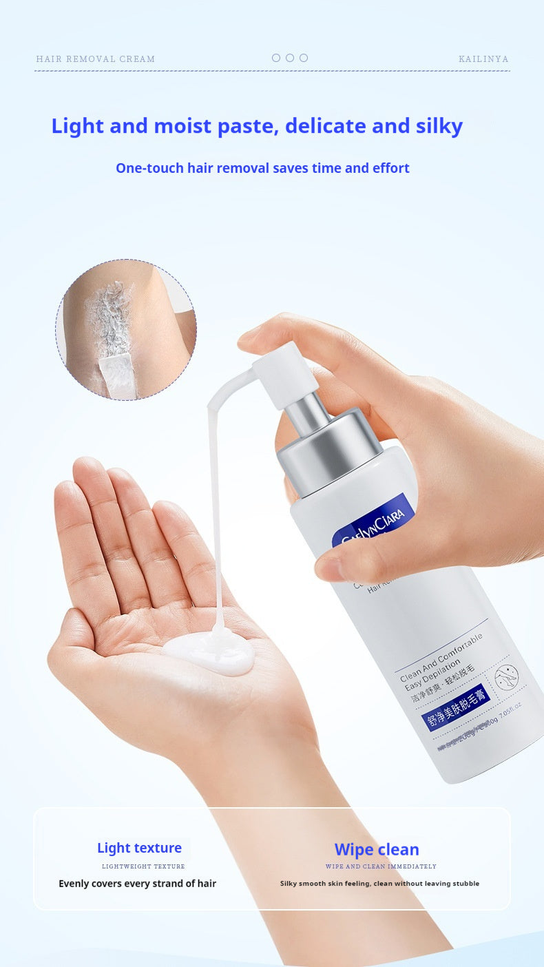 CaelvnCiara Mousse Mild less Skin Care Depilatory Cream