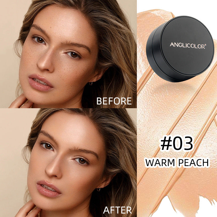 AngliColor Liquid Foundation Air Cushion Mushroom-shaped Haircut Makeup Primer Sweat-proof