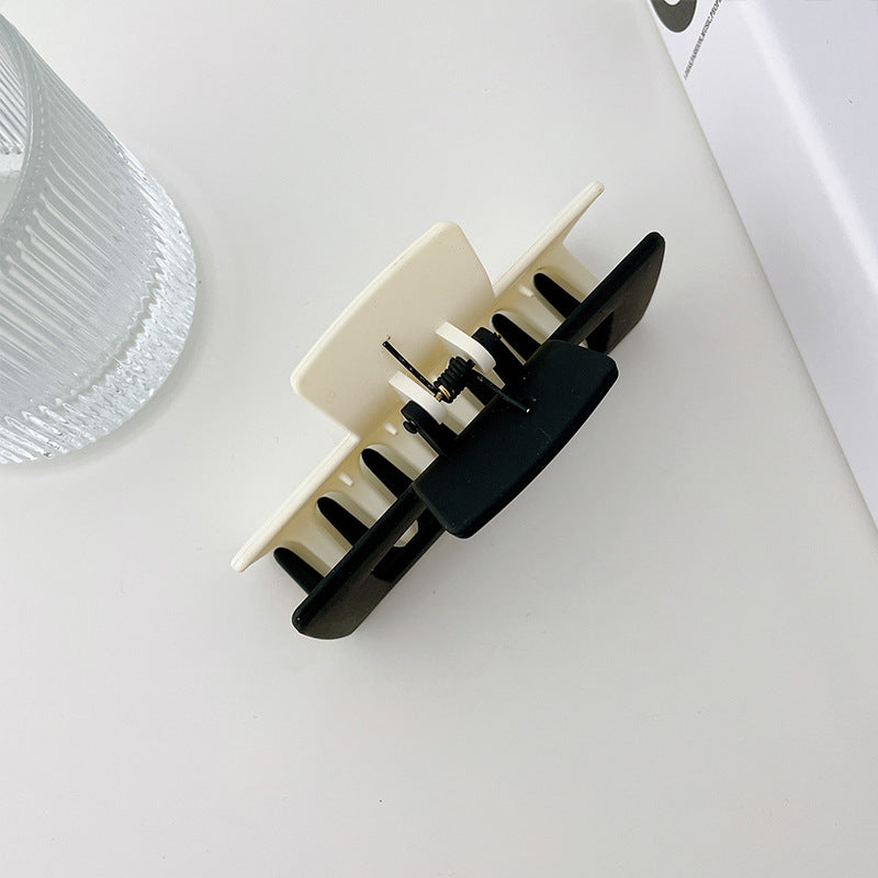 Plastic Resin Two-color Hair Clip