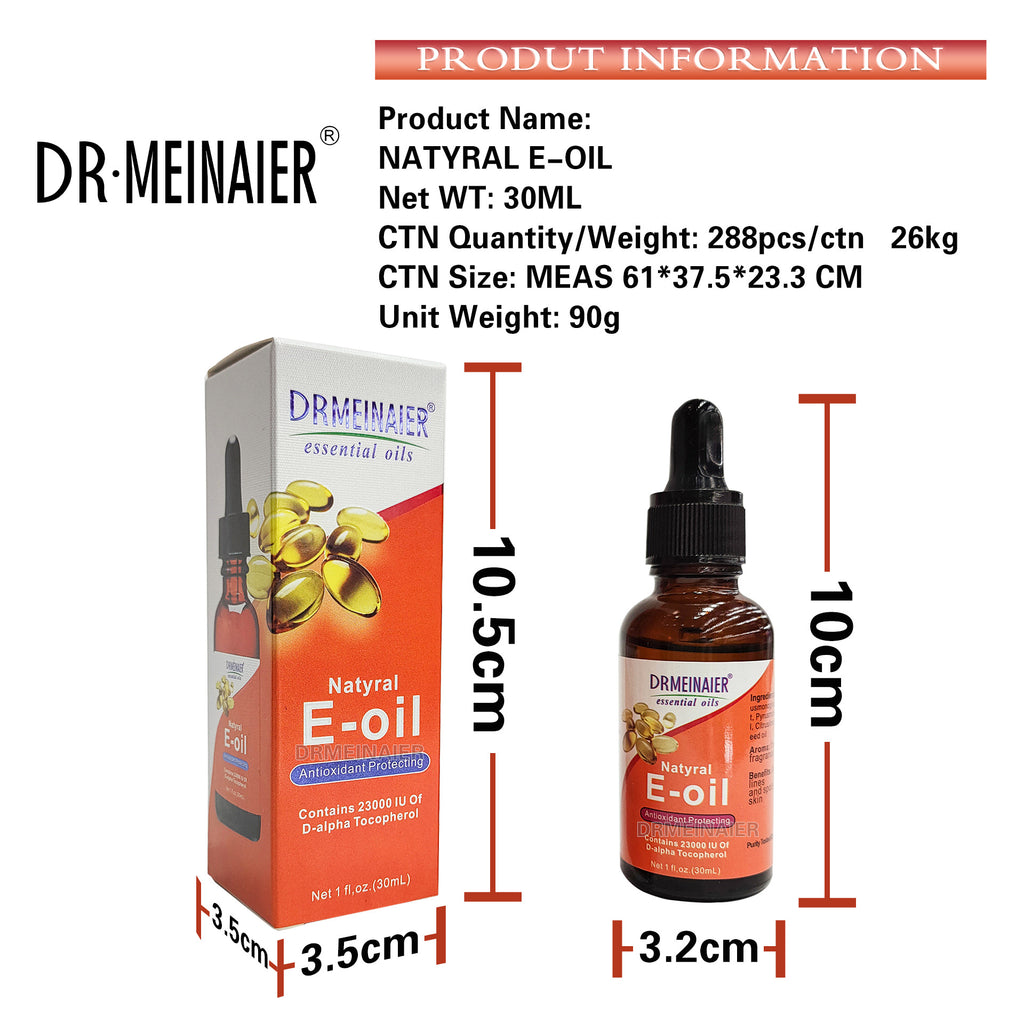 DRMEINAIER E-OIL Natyral Vitamin E Oil 30ml Body Styling Cream