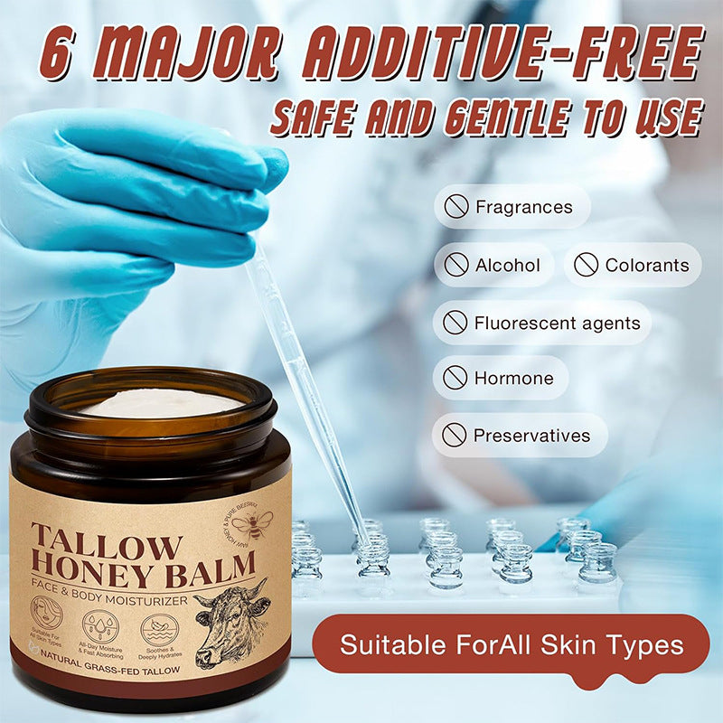 Tallow Honey All-English Packaged Hydrating Solid Tallow Cream