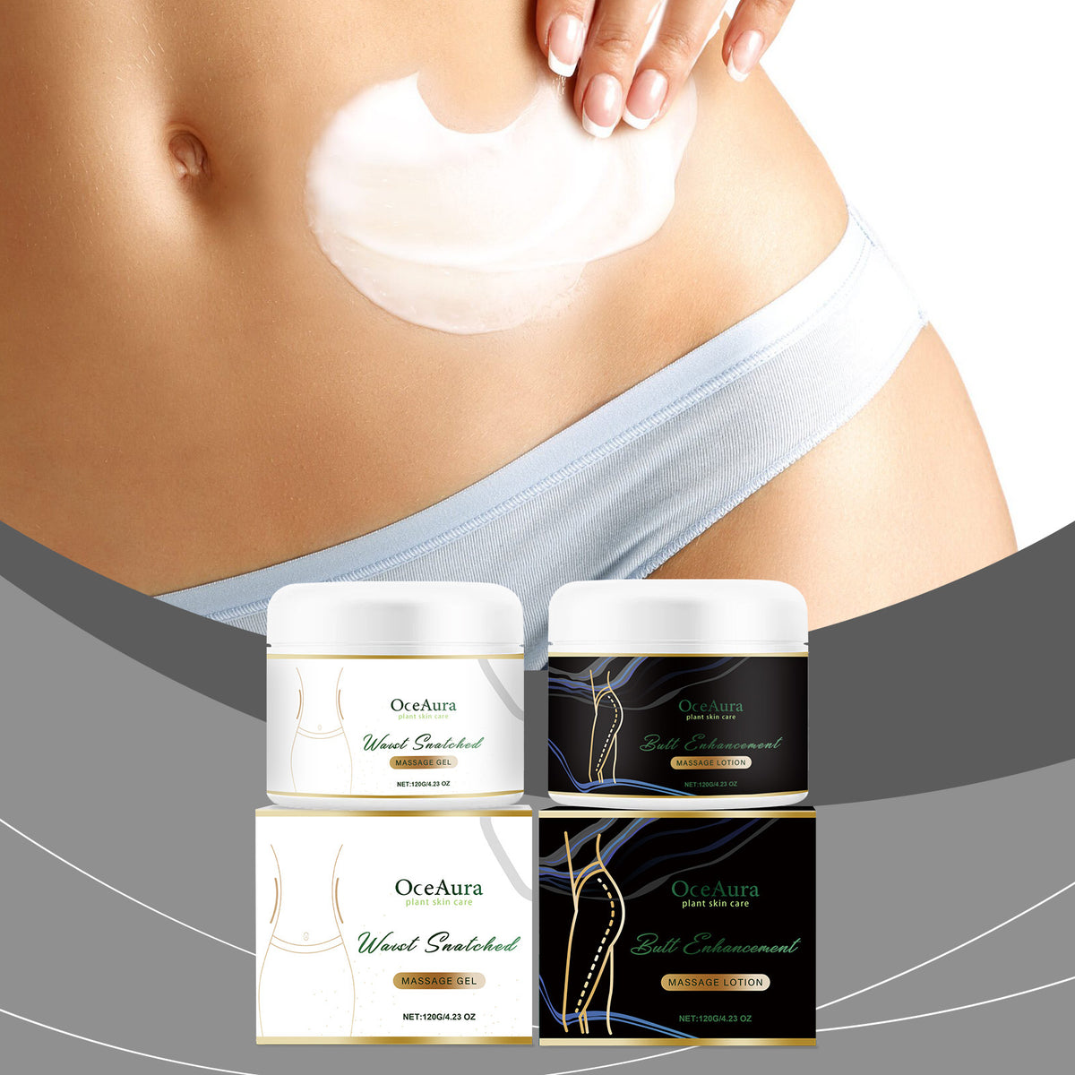 OceAura Body Cream Moisturizing And Delicate