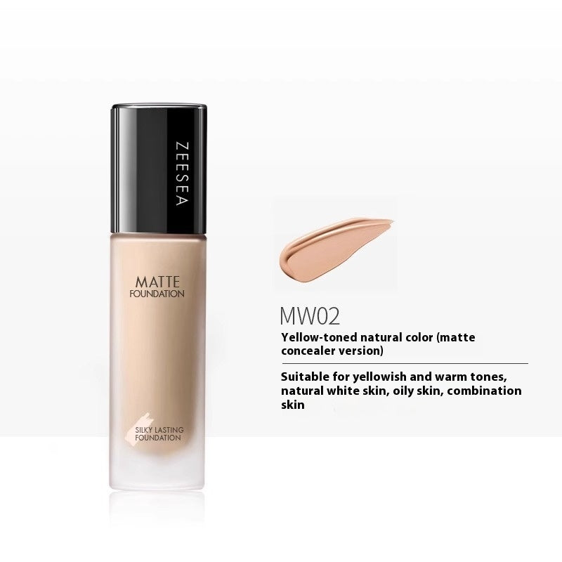 ZEESEA Liquid Foundation Concealer Makeup Mixed Dry Oily Skin Moisturizing