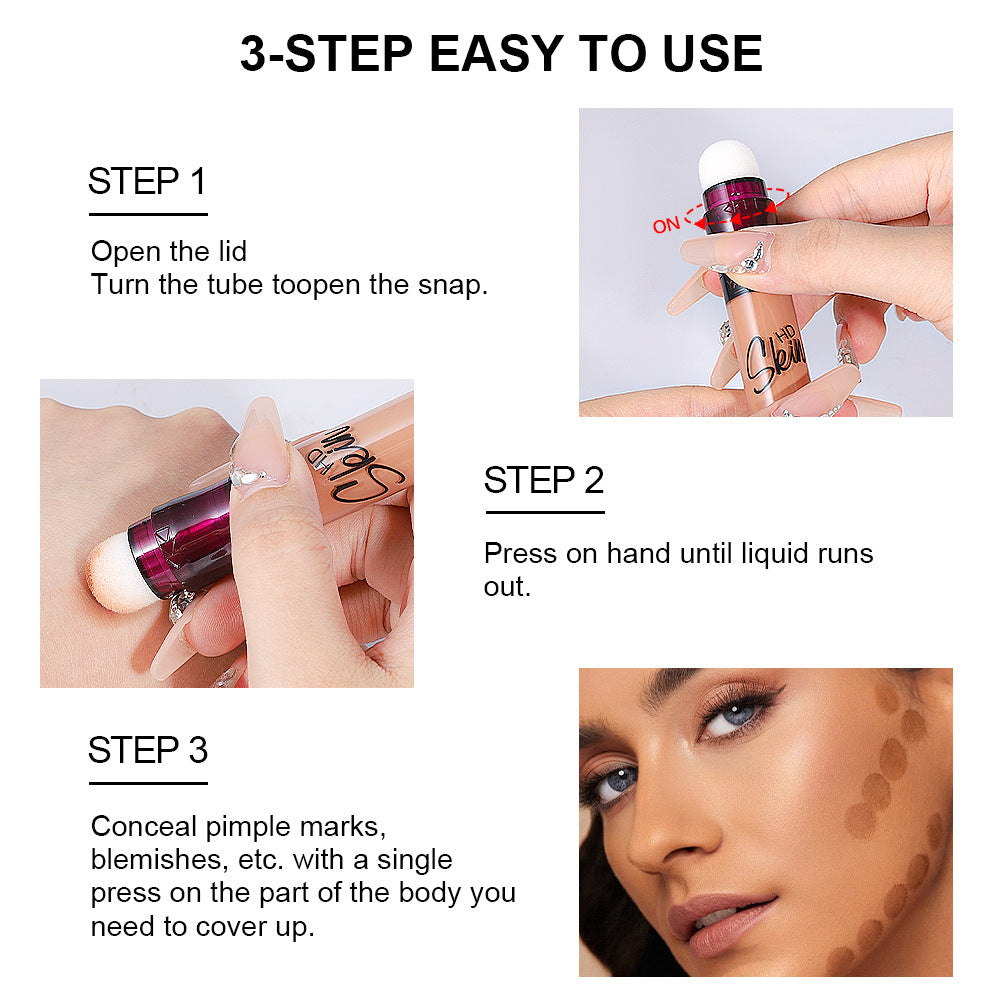 Yabaolian Liquid Foundation Concealer Makeup Moisturizing Hydrating And Brightening