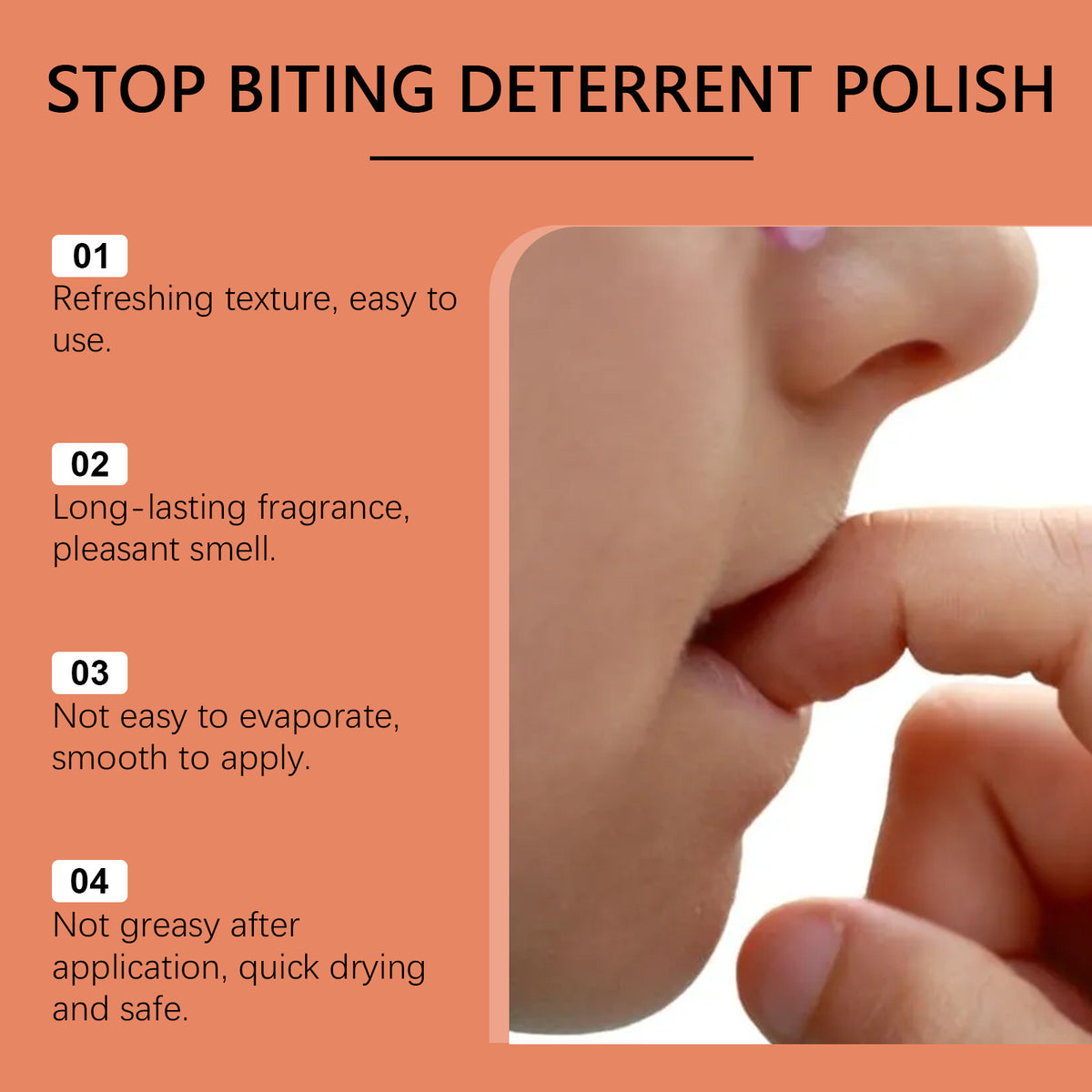 Wiieey Nail Anti-bite Bitter Nail Water Bitter Taste Anti-bite Children's Nail Care Oil