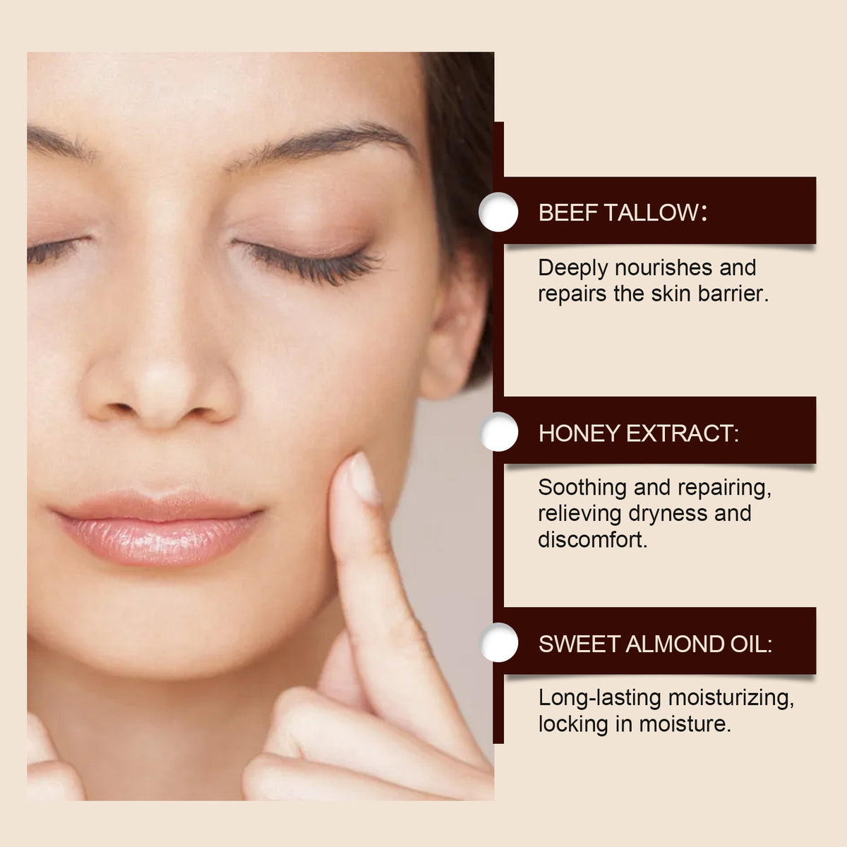 West Month Butter Moisturizing Facial Cream Nourishing Dry Skin