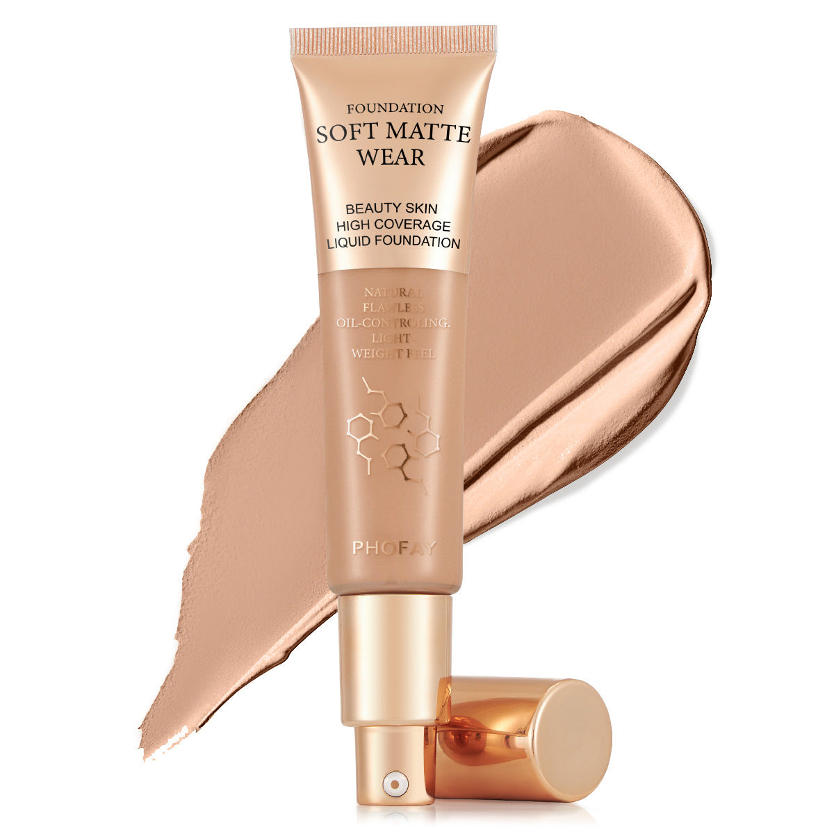 Phofay Long-lasting Concealer Foundation For Oily Skin That Doesn't Cake