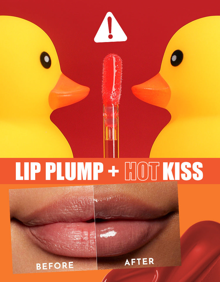MLSmile Makeup Duckbill Plump Lip Moisturizing Liquid Lipstick Lip Glaze