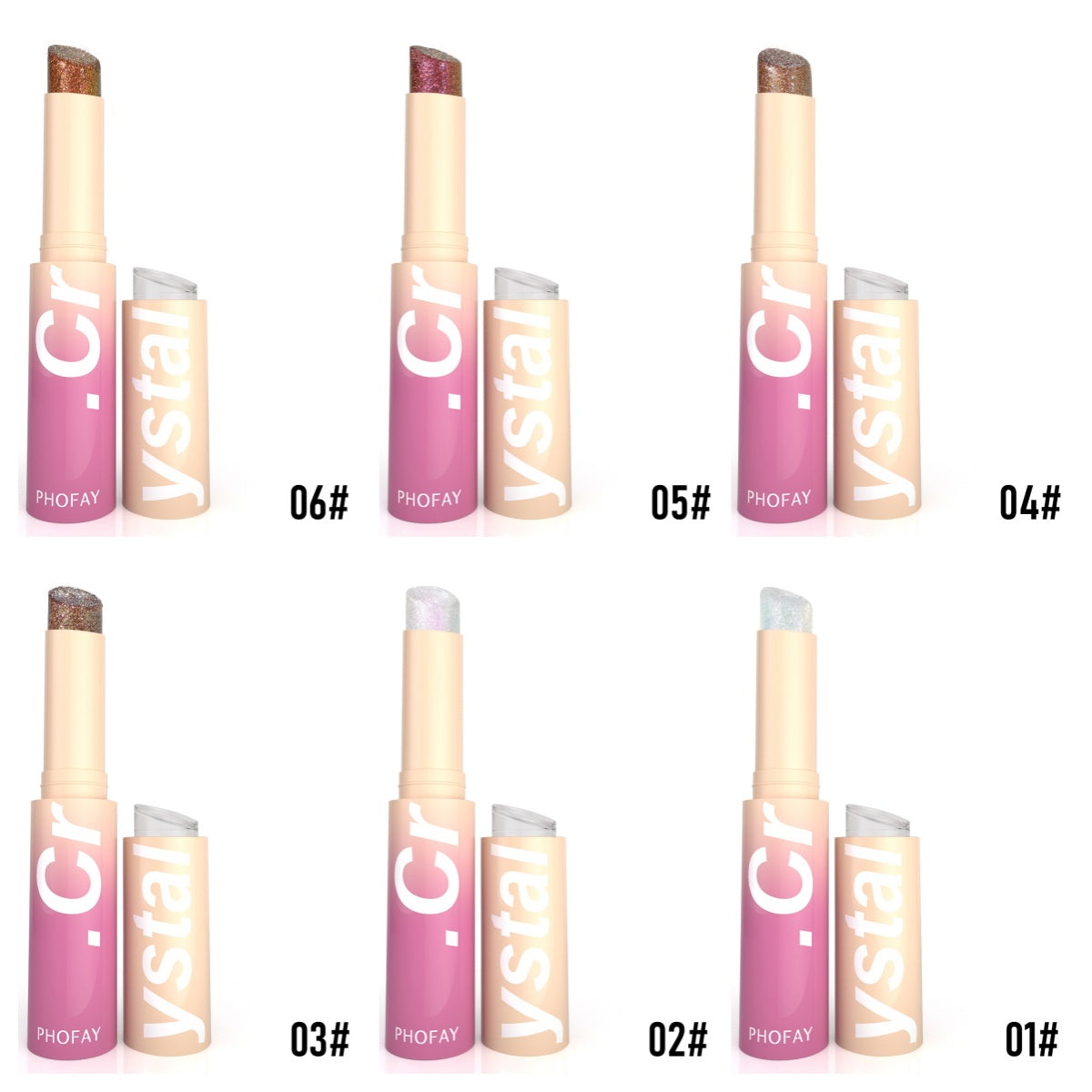 PHOFAY Crystal Jelly Highlight Stick
