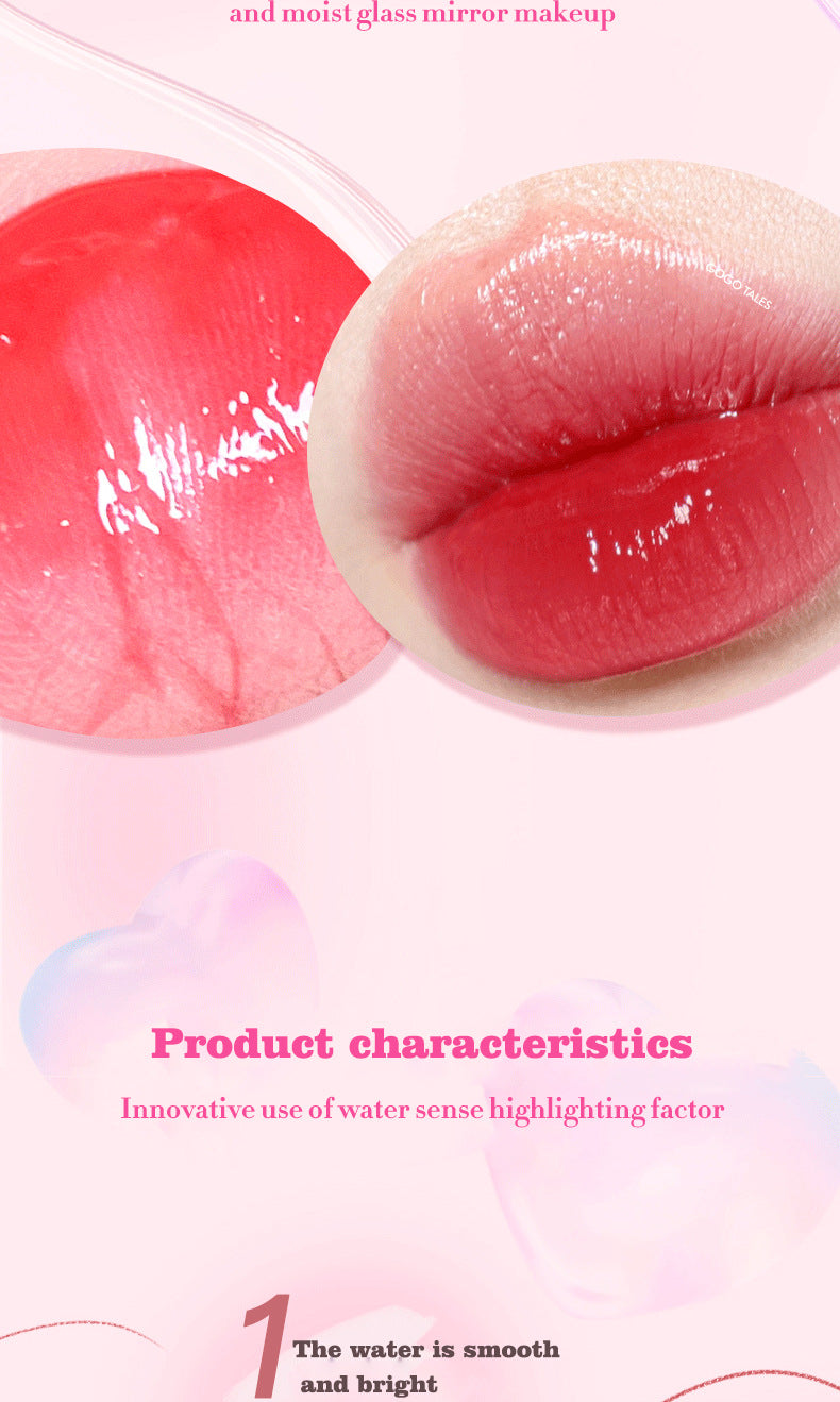Peiyen Fat Lip Lacquer 6 PCs Set Box Mirror Moisturizing Full Lips