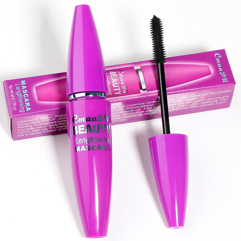 CmaaDU 4D Mascara Thick Waterproof Long Lasting