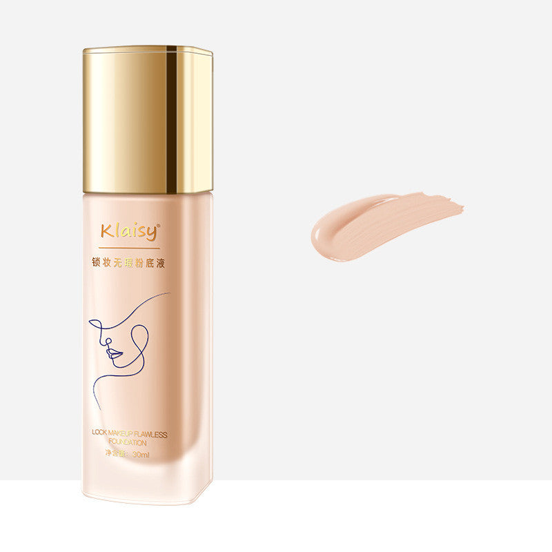 Klaisy Lock Makeup Flawless Liquid Foundation Sets Of Boxes Concealer Lasting