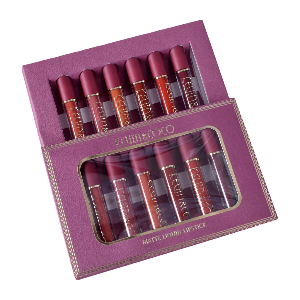 Kevin&Coco Fashion6-color Lip Glaze Bright Gloss Lipstick Set
