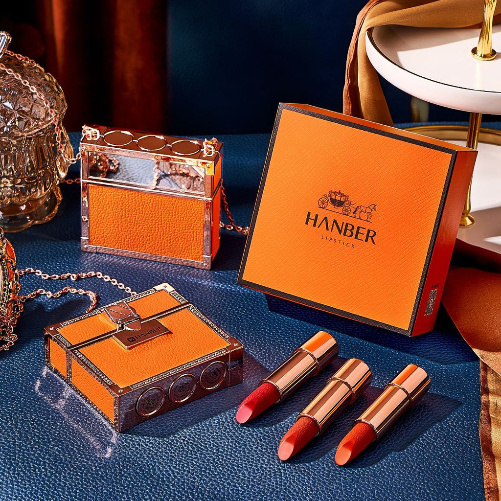 Hanber Starlight Bright Color Velvet Lipstick Bag